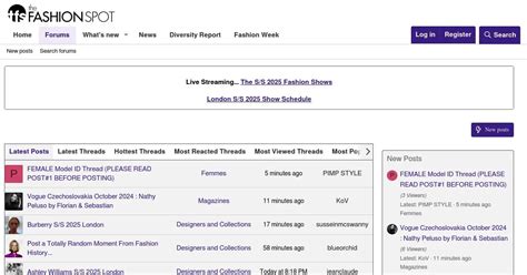 fashionspot forums